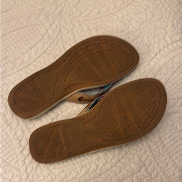 Sperry  Seafish Thong Leather Sandals - Picture 9 of 9